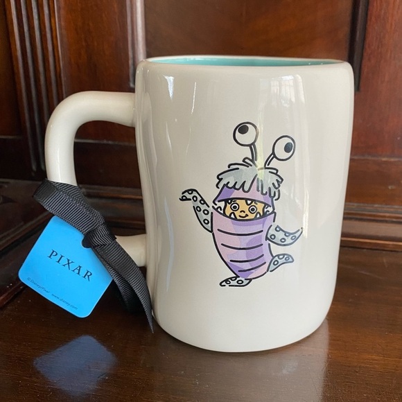 Rae Dunn Pixar BOO! Monsters Inc Disney Double Sided Mug NWT - Picture 4 of 8